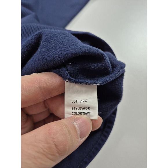 New York Yankees Sweater Mens XL Navy MLB Baseball Pullover Majestic Therma Base - Picture 6 of 13